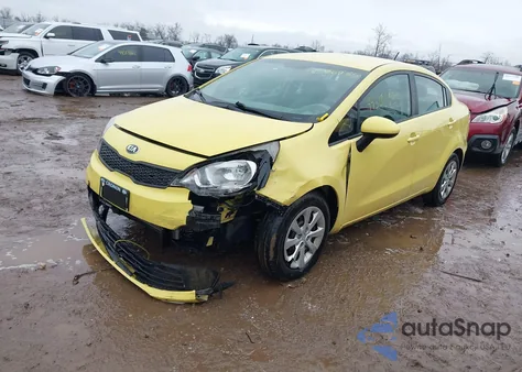 2016 Kia Rio Lx z USA, uszkodzony, nr VIN KNADM4A36G6569185